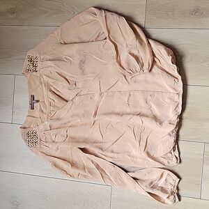 HEARTLOOM Silk Blouse size XS